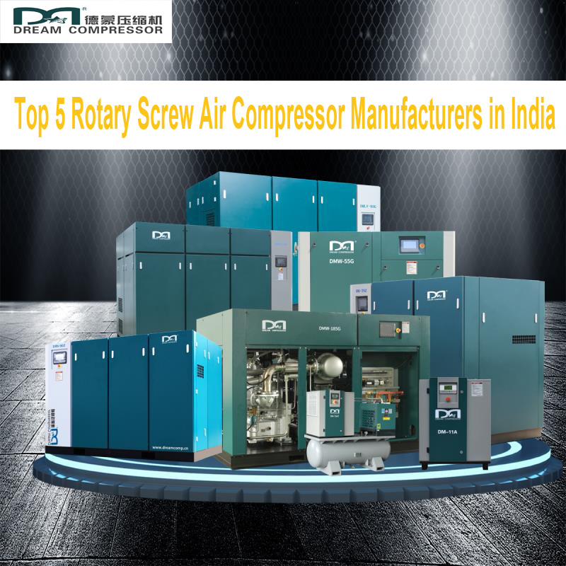 Top 5 Rotary Screw Air Fabricants de compresseurs en Inde-tony 